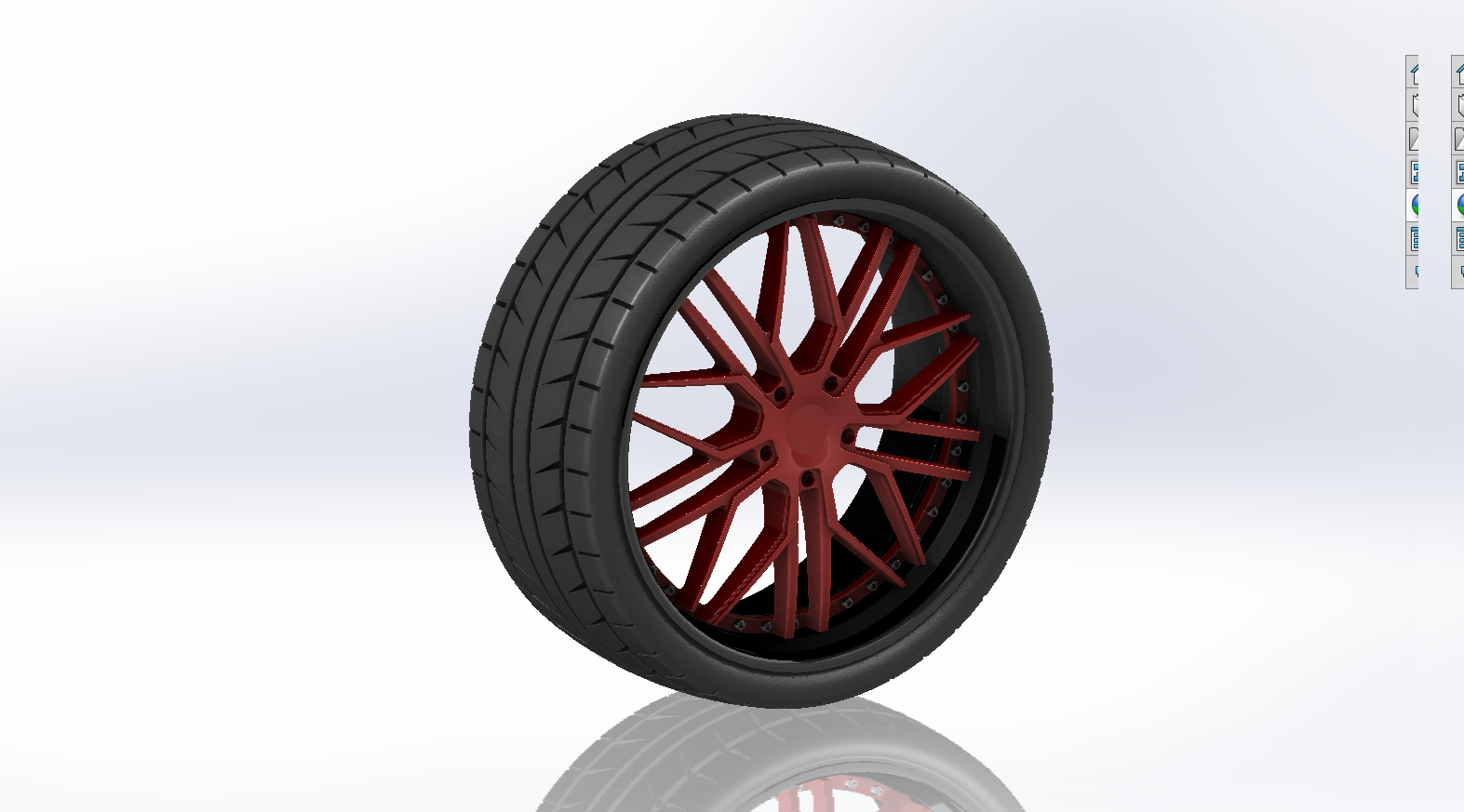 带轮胎的有轮汽车